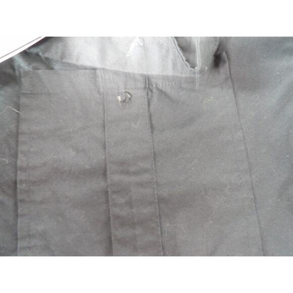 Vintage Russo Spirit 2XL Mens Shirt Button Up Black Silver Buttons Y2K READ - Picture 3 of 9